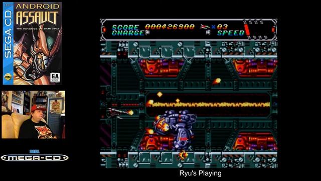 Android Assault The Revenge of Bari-Arm Mega CD [Ryu's Playing] смотреть онлайн
