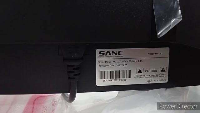 Sanc H40 Pro (M3461) Gaming Monitor смотреть онлайн