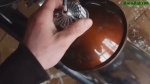 Диодная лампа в фару на Иж,Минск,Восход...