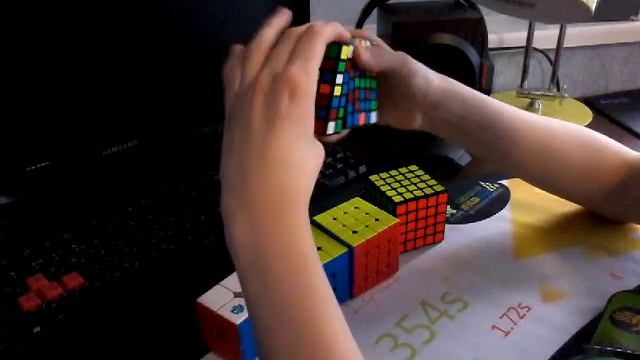 Сборка кубов 2×2, 3×3, 4×4,5×5, 7×7 на время. С результатум 30 минут! смотреть онлайн