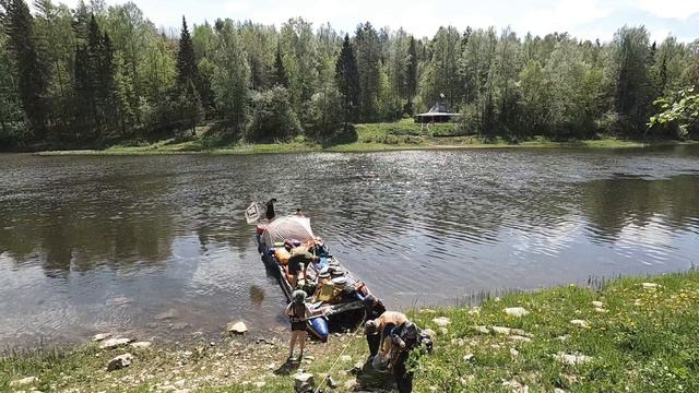 По реке теснин #1 Старт в Усть-Утке и Дыроватый камень #чусовая