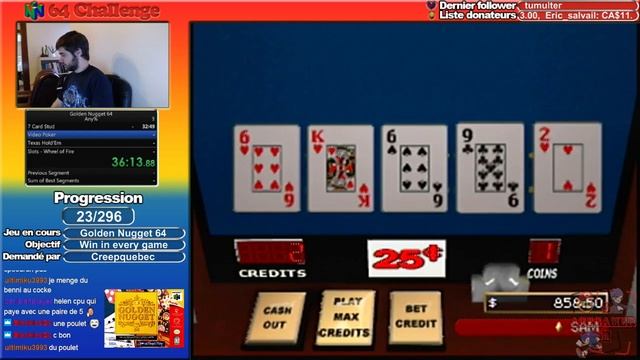 N64 Challenge - 23/296 - Golden Nugget 64 смотреть онлайн