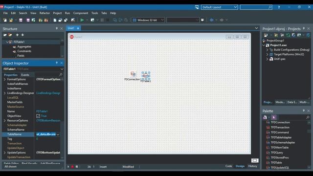 How to connect SQL Server to Delphi using FireDac смотреть онлайн