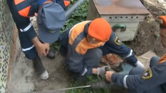 15 09 13 спасатели строят теплотрассу в с Грибское смотреть онлайн