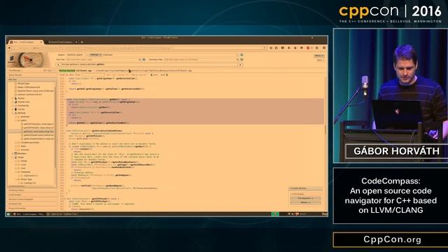 CodeCompass: An open source code navigator for C++ based on LLVM/Clang - Gábor Horváth [CppCon 2016 смотреть онлайн