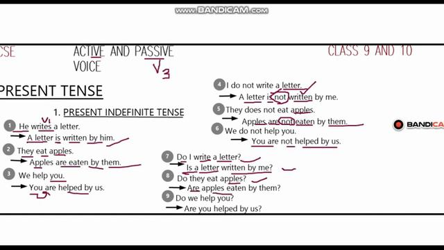 ACTIVE AND PASSIVE VOICE PART 1 смотреть онлайн