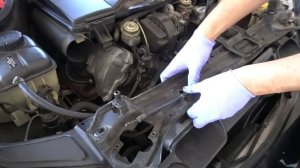 Mercedes Benz C320 Replace Radiator, Hose, Fan, Coolant - M112 W203