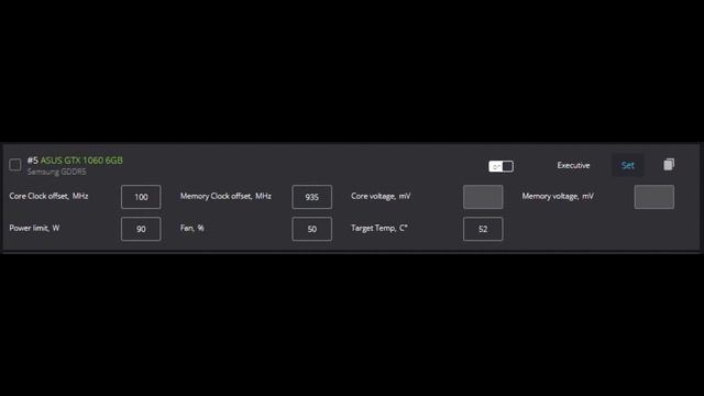 Сколько майнит ETC/ETHw/ETHf Видеокарта ASUS ROG STRIX GeForce GTX 1060 Advanced смотреть онлайн
