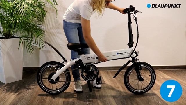 Blaupunkt Falt-E-Bike Carla 190 - Faltbar in 15 Sekunden! смотреть онлайн