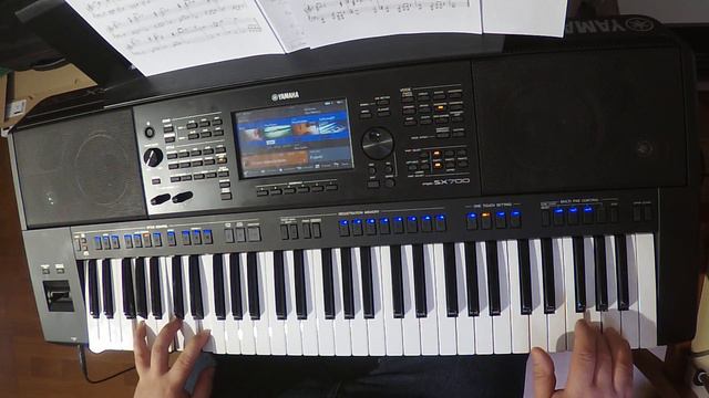 The Lonely Shepherd - cover Yamaha PSR-SX700 смотреть онлайн