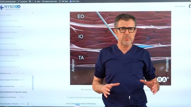 TAP BLOCK - Crash course with Dr. Hadzic смотреть онлайн
