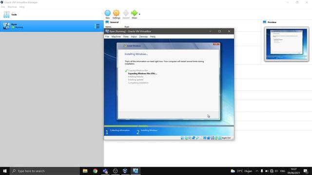 Tutorial Instalasi Windows 7 Menggunakan Aplikasi Oracle VM Virtualbox смотреть онлайн