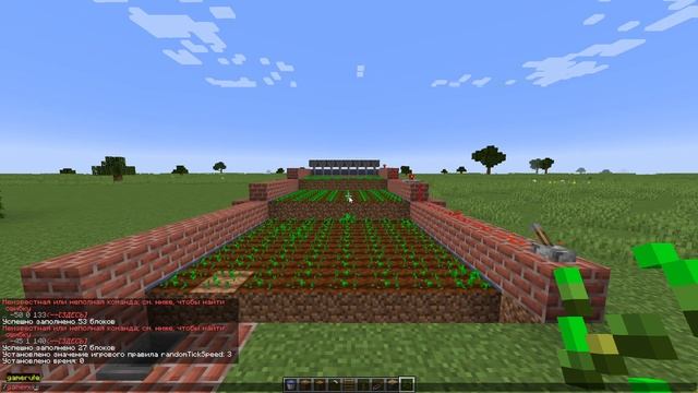 Строим полуавтоматическую ферму в Minecraft || KlasterK