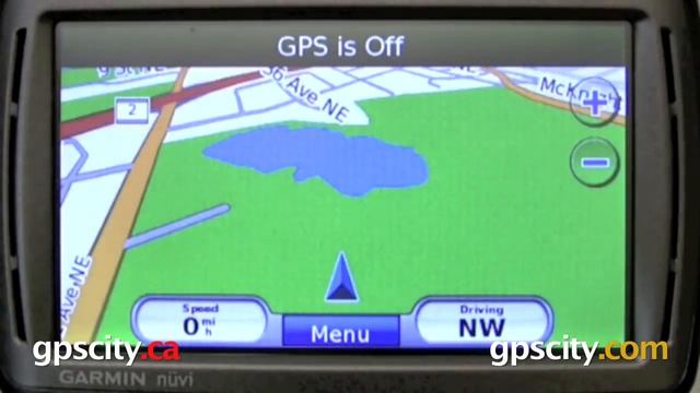 Garmin nuvi 885T : View Map Screen @ gpscity.com смотреть онлайн