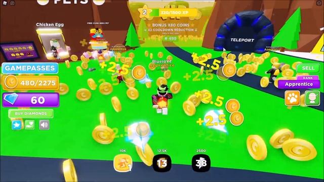 ALL NEW SECRET OP CODES IN ?COINS HERO SIMULATOR?! (Codes in description) смотреть онлайн