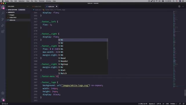 #3 Верстка реальных сайтов (Адаптивный лендинг UberEats) смотреть онлайн