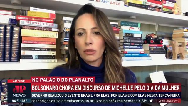 Bolsonaro chora em discurso de Michelle pelo Dia da Mulher; veja vídeo смотреть онлайн