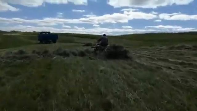 Испытания спаренных колес на сенокосе смотреть онлайн