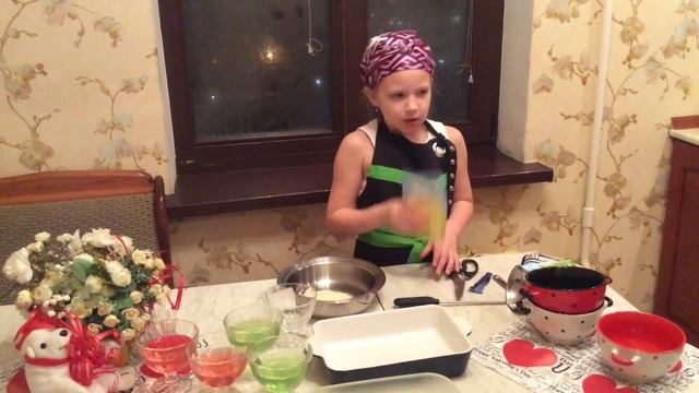 готовим желе. Романтический десерт. Готовим вкусный десерт. смотреть онлайн