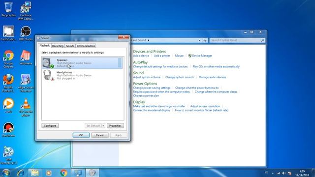 Cara aktifkan/setting microphone di windows 7 смотреть онлайн