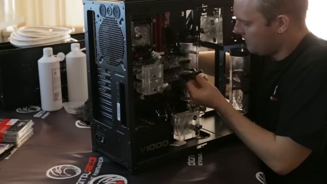 Сборка компа за 10000$ на игромир для стенда Cooler Master #2 смотреть онлайн