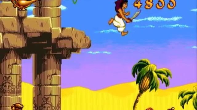 Aladdin - Part 2 - The Desert (Sega MegaDrive/Genesis) смотреть онлайн