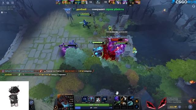 Курсед пытается НЕ ФИДИТЬ на ТРОЙКЕ SPIRIT BREAKER! смотреть онлайн