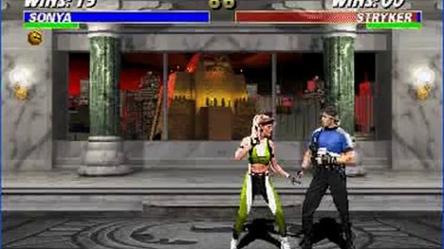 Mortal Kombat 3: Sonya Finishing Moves смотреть онлайн