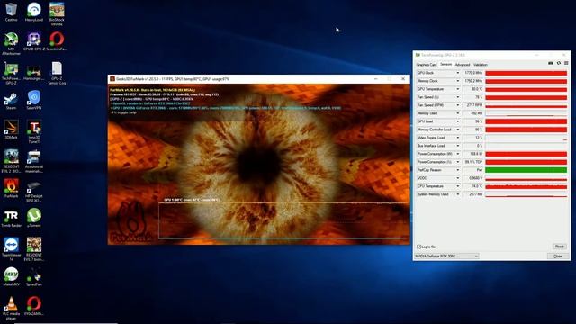 Inno3D RTX 2060 FurMark 2019 GPU Stress Test after 2h30min смотреть онлайн