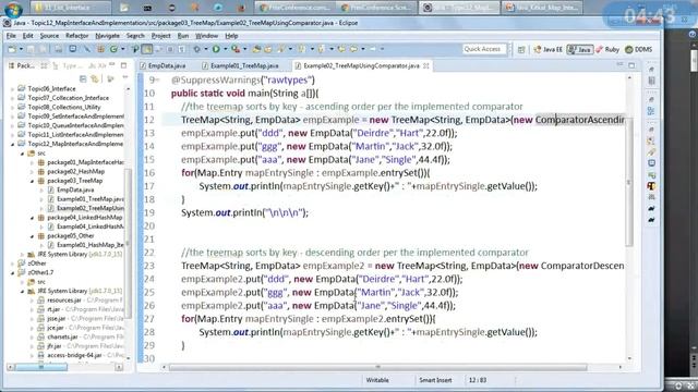 JAVA OOPS Map Interface Part3 смотреть онлайн
