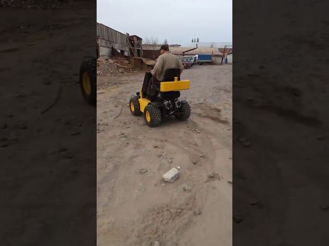 Бортоповоротник Helper, тестовый выезд.