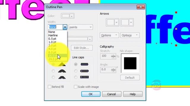 How to give effect | long shadow effect in CorelDraw смотреть онлайн