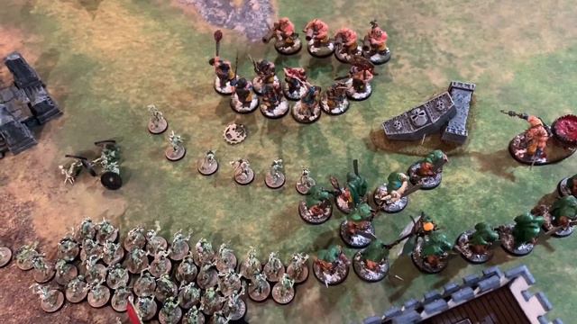 Age of Sigmar Battle Report: Ogor Mawtribes v Flesh Eater Courts смотреть онлайн