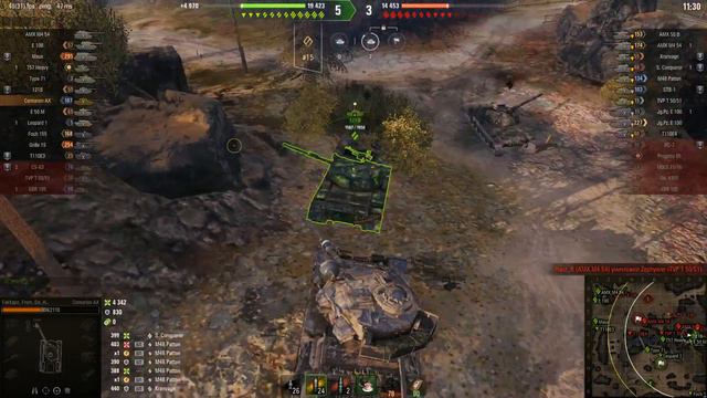 Centurion AX - 9.9К DMG Tundra - World of Tanks смотреть онлайн