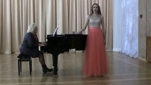 Ц.Кюи. Романс Коснулась я цветка - Виктория Стецюк