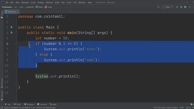 Java Programming - 20 | Conditional Operator | Tamil смотреть онлайн
