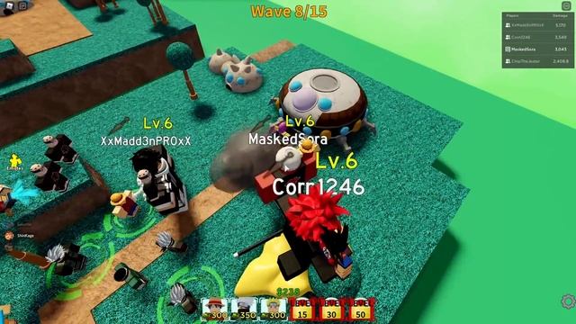 NEW ROBLOX ANIME TOWER DEFENSE GAME | ROBLOX All Star Tower Defense смотреть онлайн