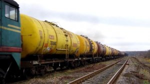 Молдавия Железная дорога 2ТЭ10Л 2394 грузовой поезд Moldova Railway 2022