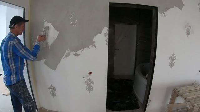 Шпаклевка и Трафарет!!! Потрясающая отделка стен при помощи трафаретов(2021) смотреть онлайн