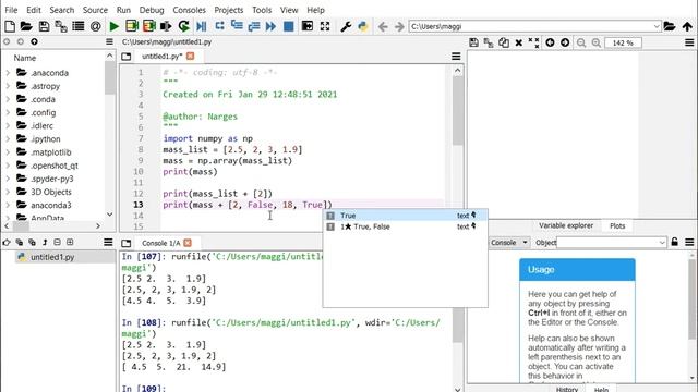 2 - Comparing Lists and Arrays for Summation and Subsetting in Python, Presented by Dr N. Miri смотреть онлайн
