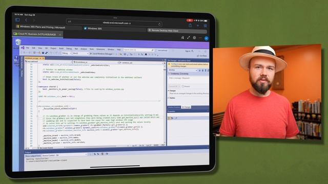 Develop Windows Apps on iPad Pro with Windows 365 смотреть онлайн
