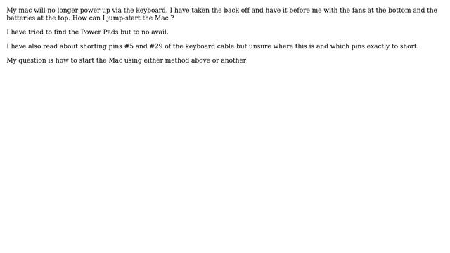 Apple: How to locate the Power Pads on a MacBook Pro A1398? смотреть онлайн