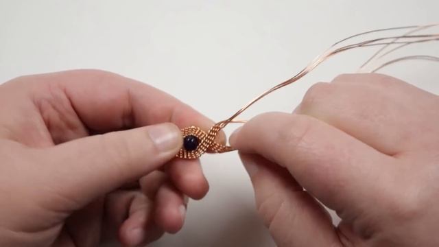Beaded twisted wire kumihimo bracelet смотреть онлайн