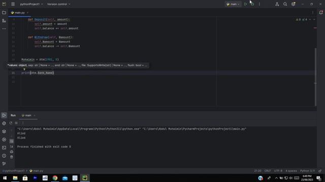 Instance and Class Variable in python | DesignerNDcode смотреть онлайн