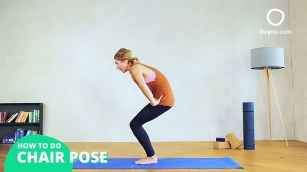 Chair Pose for Beginners: Step-By-Step Yoga Tutorial (+ Health Tips)