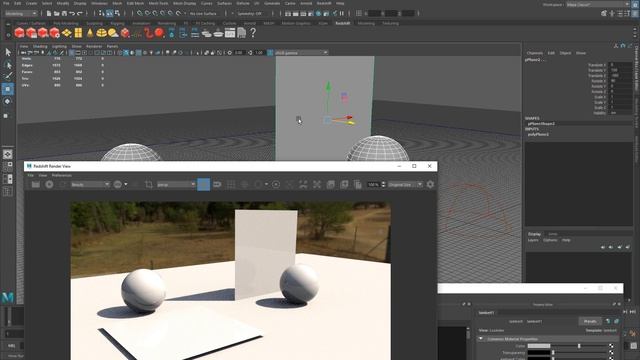 Redshift w/Maya #4: Redshift Materials Basic Setup for Non-Metals & Metals (Metalness Workflow) смотреть онлайн
