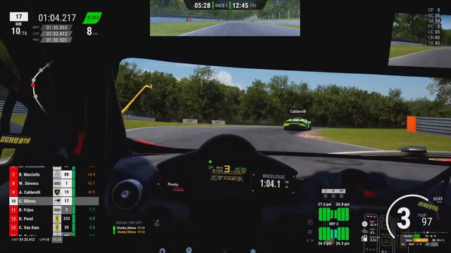 Assetto Corsa Competizione PS5 - ACC Career Brands Hatch (Round 2) смотреть онлайн