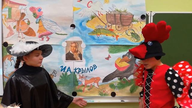 Страна читающая — «ЮККИ» читает произведение «Басня: Петух, Кукушка и Воробей» И. А. Крылова смотреть онлайн