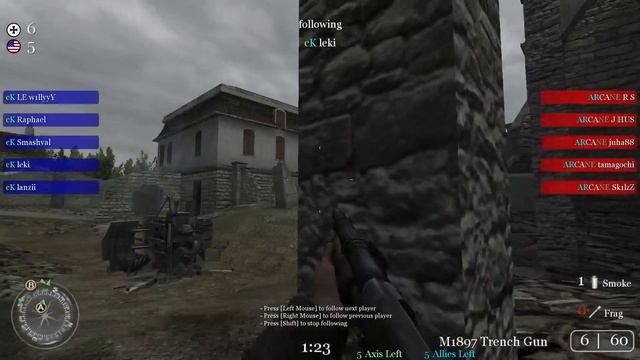 cereal killers vs ARCANE - Call of duty 2 - dawnville - Part 2 смотреть онлайн