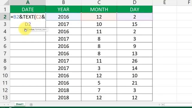 TEXT FUNCTION IN EXCEL-ARABIC بالعربي смотреть онлайн